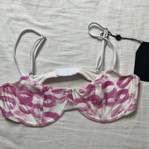 Frankies Bikinis x Sydney Sweeney Bikini Top and Bottom Set M/L Tropical Beach - Picture 2 of 11